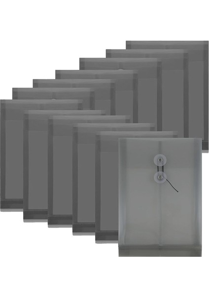 12 Parça Plastik Belge Dosya Klasörleri, Çıtçıtlı ve Bağlamalı A4 Plastik Zarf Klasörleri, Okul ve Ev Için (Yurt Dışından) fiyatları