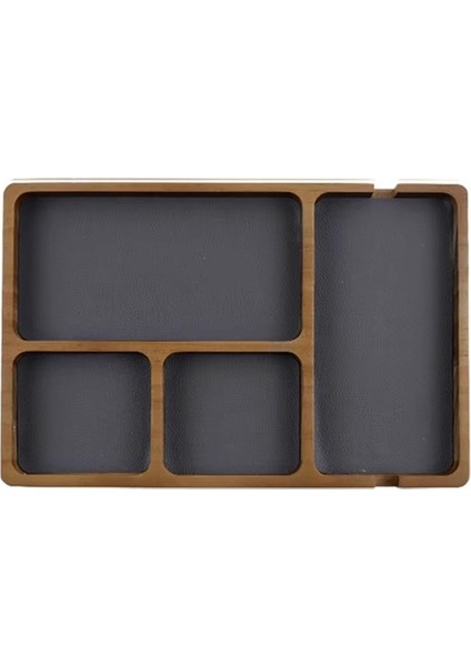 Gözlük, Cep Telefonu, Çeşitli Eşyalar Için Bölmeli Ahşap Masaüstü Saklama Düzenleme Kutusu Masif Ahşap Saklama Kutusu (Yurt Dışından) fiyatları