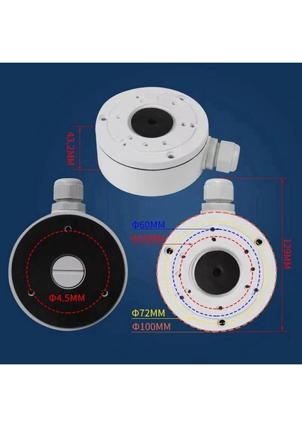 Izleme Alüminyum Tel Kutusu, Tel Depolama Kutusu, Alüminyum Alaşımlı Iç ve Dış Mekan Tel Depolama Braket Kutusu (Yurt Dışından) indirimleri