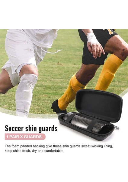 Çocuk, Genç ve Yetişkinler Için Taşıma Çantalı Karbon Fiber Futbol Kaval Koruyucuları Nefes Alabilir Profesyonel Sert Kaval Koruyucusu (Yurt Dışından) indirimleri