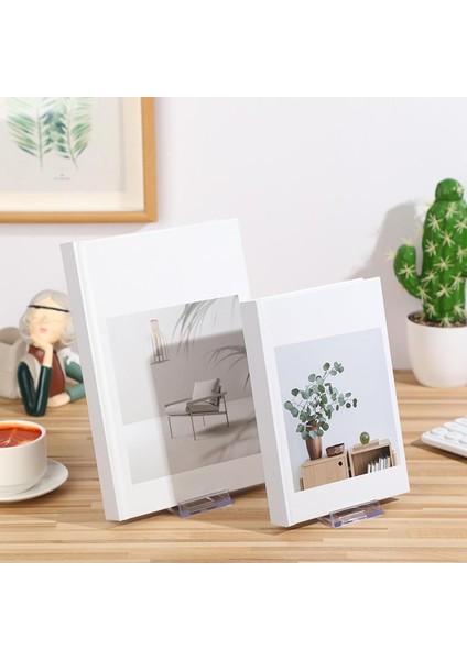 Ev Ofis Fotoğraf Albümü, CD Dergi, Kartpostal, Resim, Sanat Eseri Için 12'li Akrilik Kitaplık, Tablet Standı (Yurt Dışından) fırsatları