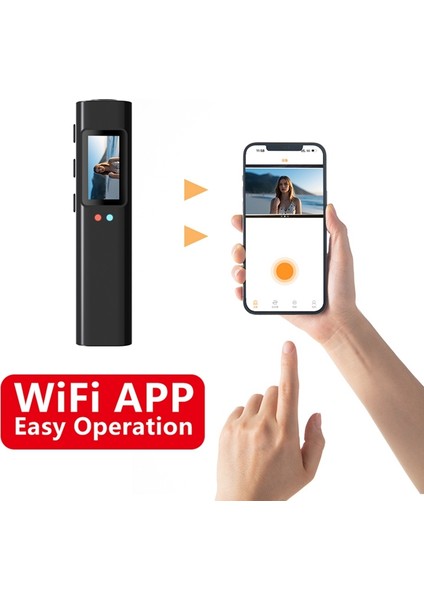 Fpv Gözlük Kamera 2.7k Giyilebilir Wifi Video Kamera Kamera 110° Geniş Açı Lens App Kontrollü Aksiyon Kamerası Siyah (Yurt Dışından) modelleri