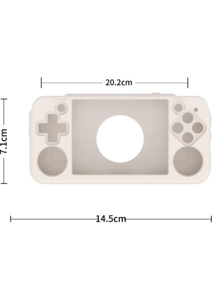 RG35XX H Açık Kaynaklı El Konsolu Için Oyun Konsolu Koruyucu Kılıf, Silikon Koruyucu Kılıf, B (Yurt Dışından) modelleri