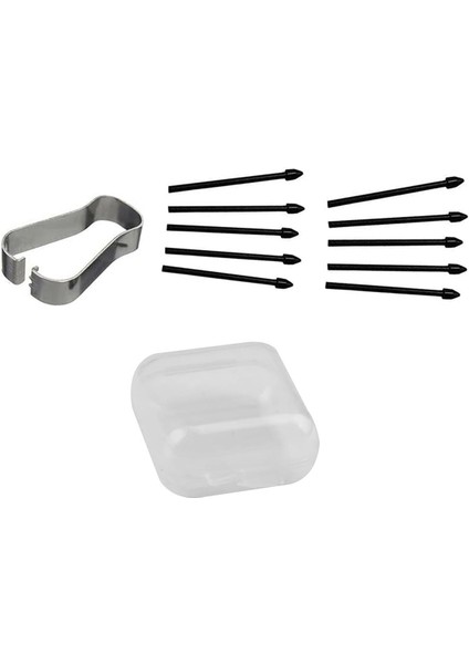 Marker 1/2 Kalem Uçları Için 2 Yedek Uç (10 Adet) Siyah Aletle Birlikte (Yurt Dışından)