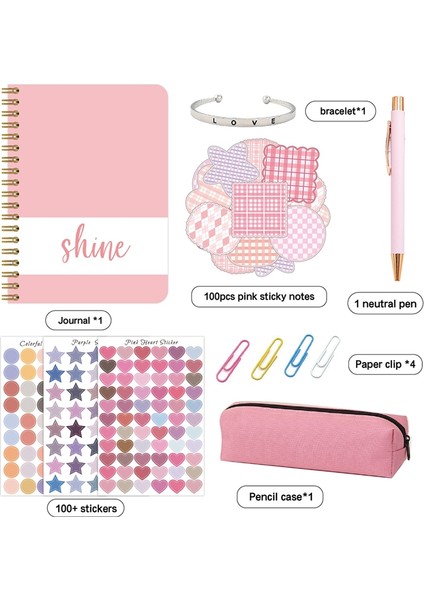 Kızlar Için Günlük Seti Kendin Yap Günlük Seti - 8-14 Yaş Arası Kızlar Için Harika Bir Hediye (Yurt Dışından) fırsatları