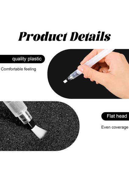 6 Adet Kalem Tipi Zarf Nemlendiricisi Naylon Fırça Başlı Damga Nemlendiricisi Posta Nemlendiricisi Islatıcı Rulo (Yurt Dışından) modelleri