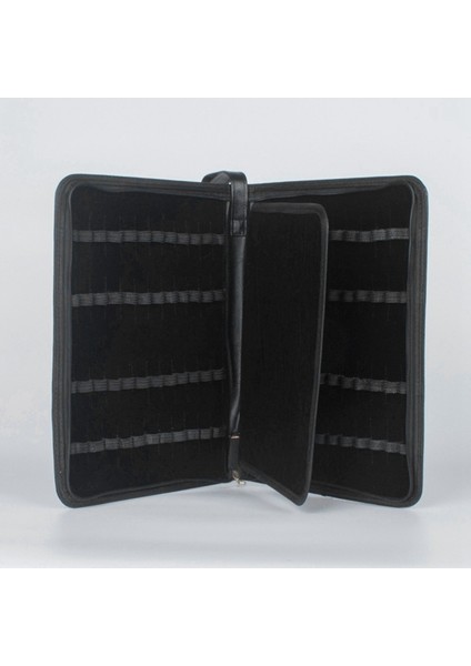 48 Yuvalı Kalemlik Kişiselleştirilmiş Pu Hediye Kalem Çantası Kalem Saklama Çantası Iş Ofis Koruyucu Kılıf Kahverengi (Yurt Dışından) indirimleri