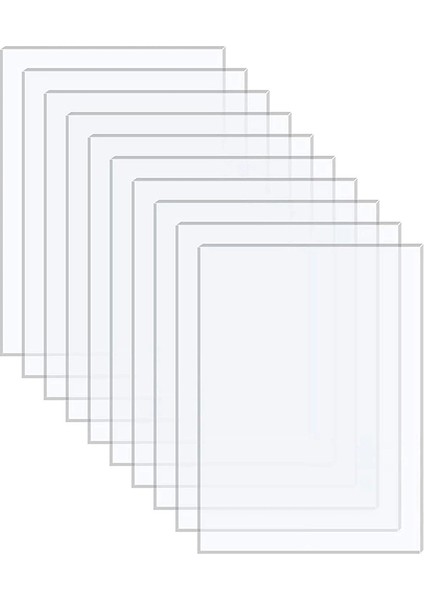 20 Adet Akrilik Şeffaf Plastik Levha Akrilik Levha Polimetil Metakrilat El Sanatları Projesi Resim Çerçevesi (Yurt Dışından) fiyatları
