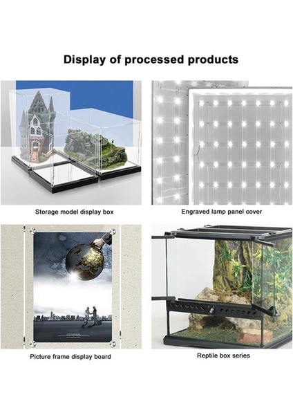 20 Adet Akrilik Şeffaf Plastik Levha Akrilik Levha Polimetil Metakrilat El Sanatları Projesi Resim Çerçevesi (Yurt Dışından) fırsatları