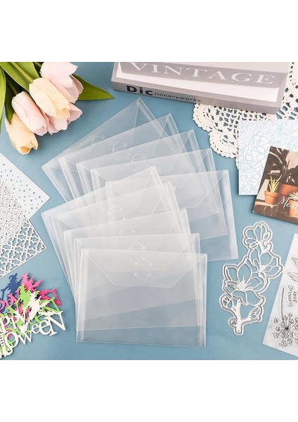 150 Paket 9,45X7,09 Inç Saklama Zarfları, Şeffaf Damga Için Yeniden Kapatılabilir Plastik Zarflar Cepli Çanta, Scrapbook Kağıdı (Yurt Dışından) indirimleri