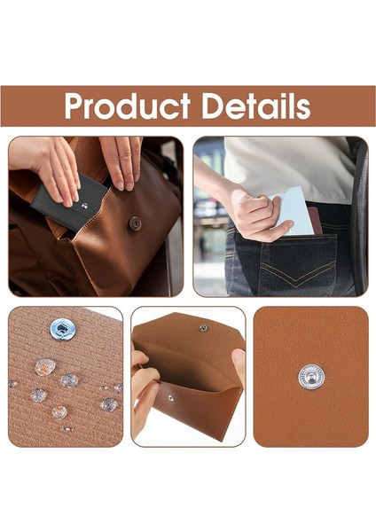 3 Adet Pu Deri Nakit Zarfları, Su Geçirmez Para Zarfları, Yeniden Kullanılabilir Nakit Cüzdan Çantaları, Bütçe Zarfları, Kahverengi, Siyah ve Mavi (Yurt Dışından) fırsatları