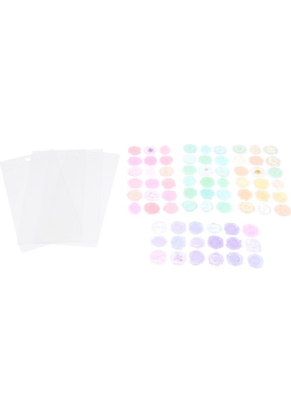 4 Yaprak Balmumu Mühür Damgası Çıkartmalar Kendin Yap Scrapbooking Günlük Planlayıcı Süslemeler Kırtasiye Zarf Sızdırmazlık Etiketleri (Yurt Dışından) fiyatları