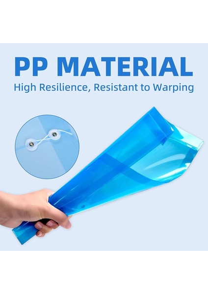 12'li Paket Düğmeli ve Ipli Bağlamalı Zarflar, Genişletilebilir Dosya Düzenleyici Belge Klasörleri, Okul Ofisi ve Ev Için (Yurt Dışından) indirimleri