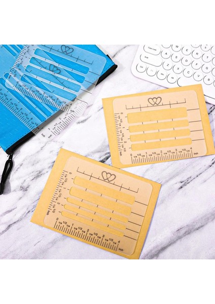 4 Parça Zarf Adresleme Kılavuzu Şablonu, Zarf Adres Şablonu Şablonları Cetvel Kılavuzu Dergi Davetiyesi Için (Yurt Dışından) fırsatları