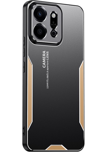 Honor Play 9t Telefon Kılıfı Alüminyum Alaşımlı Tpu Pc Arka Kapak-Altın (Yurt Dışından)