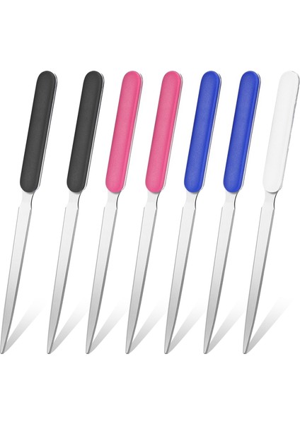 7'li Mektup Açacağı Seti, 7,5 Inç Paslanmaz Çelik Zarf Kesici, Ofis Için Ideal Verimli Posta Açma Aracı (Yurt Dışından) fiyatları