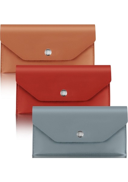 3 Adet Pu Deri Nakit Zarfları, Su Geçirmez Para Zarfları, Yeniden Kullanılabilir Nakit Cüzdan Çantaları, Bütçe Zarfları, Kırmızı, Kahverengi ve Mavi (Yurt Dışından) fiyatları