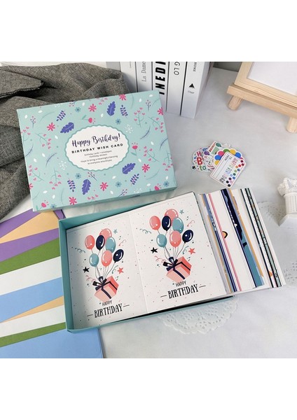 50 Adet Eşsiz Doğum Günü Kartı, Zarf ve Çıkartmalar, Tebrik Kartları, Doğum Günü Kartları Paketi, Çocuklar Için Doğum Günü Kart Paketi (Yurt Dışından) indirimleri