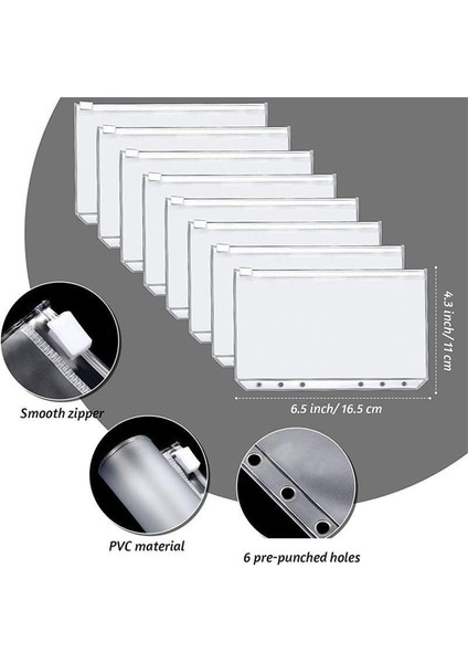 A6 Boyutu Su Geçirmez Pvc Kese, Yuvarlak Örgü Iğnesi Keseleri, Yuvarlak Örgü Iğneleri Çantası Için Fermuarlı Klasörler, Kablo B (Yurt Dışından) modelleri