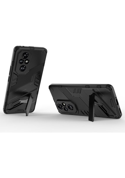 Honor 200 Pro 5g Kılıf Gizli Destek Pc+Tpu Koruyucu Telefon Kılıfı-Siyah (Yurt Dışından) modelleri