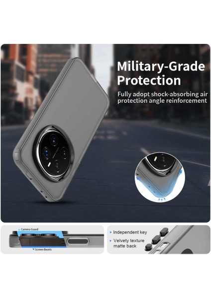 Honor Magic7 Pro 5g Kılıf Pc+Tpu+Pet Mat Düşmeye Karşı Dayanıklı Telefon Arka Kapağı-Siyah (Yurt Dışından) fiyatları