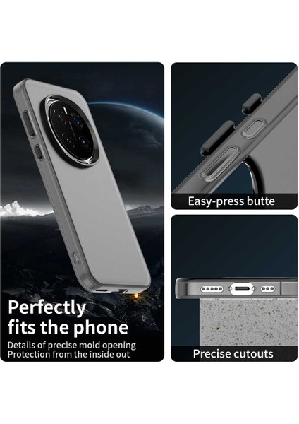 Honor Magic7 Pro 5g Kılıf Pc+Tpu+Pet Mat Düşmeye Karşı Dayanıklı Telefon Arka Kapağı-Siyah (Yurt Dışından) modelleri