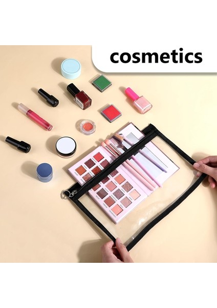 Ev Ofis Malzemelerini Düzenlemek Için 8 Şeffaf Fermuarlı Çanta Pvc Kozmetik Çantası Zarf Saklama Fermuarlı Çanta (Yurt Dışından) modelleri