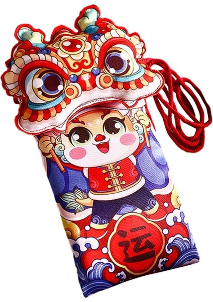2024 Ejderha Yılı Çin Yeni Yılı Kumaş Kırmızı Zarf Bahar Şenliği Çocuk Yeni Yılı Para Kırmızı Zarf G (Yurt Dışından) fırsatları