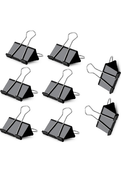 Ekstra Büyük Klasör Kalınlaştırılmış Dosya Klasörü ve Çizim Tahtası Klipsi 2,4 Inç (Yaklaşık 6,1 Cm) 8 Parça (Yurt Dışından) fiyatları