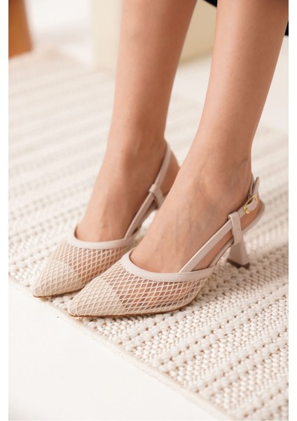 Winstey Kadın Bej Topuklu Ayakkabı fiyatları