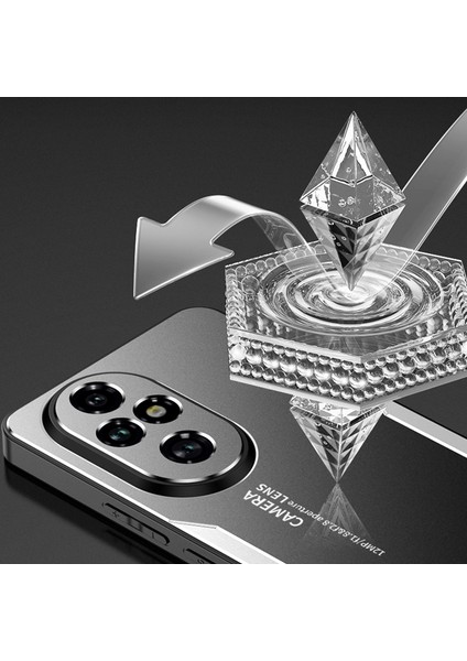 Honor 200 Pro 5g Koruyucu Kılıf Alüminyum Alaşımlı Tpu Pc Telefon Kılıfı-Mavi (Yurt Dışından) modelleri