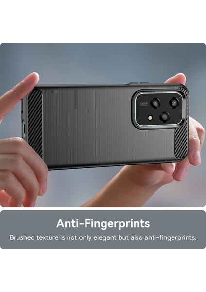 Honor 200 Lite Karbon Fiber Dokulu Yumuşak Tpu Koruyucu Telefon Kılıfı-Siyah (Yurt Dışından) indirimleri