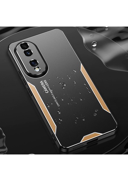 Honor 70 5g Kılıf Ağır Hizmet Tipi Alüminyum Alaşım + Tpu + Pc Çizilmez Telefon Kılıfı-Gümüş (Yurt Dışından) fiyatları