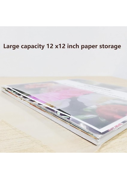 32 Adet Şeffaf Scrapbook Düzenleyici Zarflar Saklama Cepleri Kolları 12X12 Inç 60 Adet Etiket Etiketi (Yurt Dışından) fırsatları