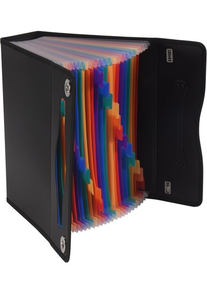 24 Cepli Genişleyen Dosya Klasörü Akordeon Dosya Düzenleyici, Iş ve Ofis Için Plastik Kağıt Belge Fiş Düzenleyici (Yurt Dışından) modelleri