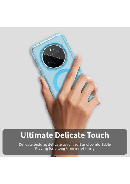 Honor Magic7 Pro 5g Kılıfı Magsafe Pc+Tpu+Pet Düşmeye Karşı Telefon Kılıfı ile Uyumlu-Mavi (Yurt Dışından) indirimleri