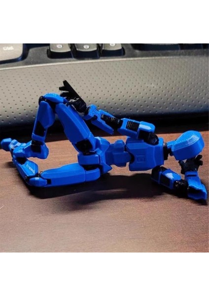 Eğlenceli 13 Aksiyon Figürü 3D Baskılı Çok Eklemli Hareketli T13 Aksiyon Figürü, 13 Aksiyon Figürü Dekoratif Manken, E (Yurt Dışından) fırsatları