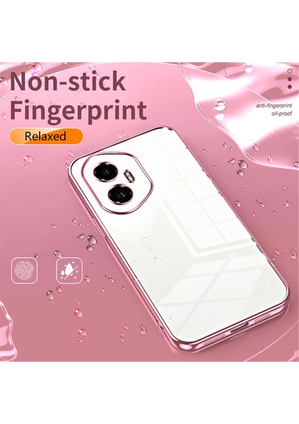 Honor 300 Kılıf Galvanik Çerçeve Yumuşak Tpu Telefon Kılıfı-Mor (Yurt Dışından) fırsatları