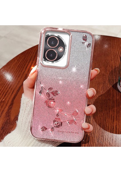 Kadem For Honor 100 5g Cep Telefonu Kılıfı Degrade Parıltılı Çizilmez Tpu Kapak-Gül Altın (Yurt Dışından) indirimleri