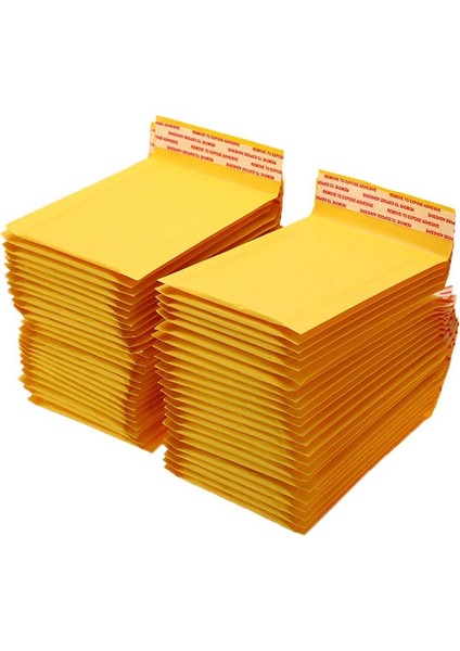 100 Adet Kalınlaştırılmış Kraft Kağıdı Kabarcıklı Zarflar Çantalar Postacılar Dolgulu Kargo Zarfı Kabarcıklı Posta Çantası Iş Malzemeleri - 15X18 cm (Yurt Dışından) fiyatları