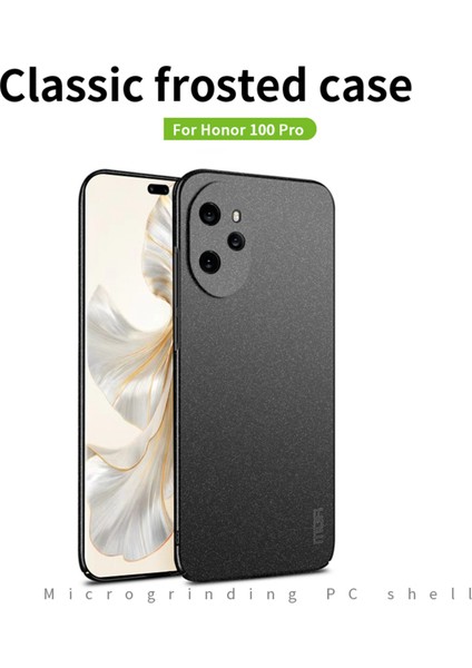Mofı Shield Mat Serisi Honor 100 Pro 5g Telefon Kılıfı Pc Kabuğu Ince Uyumlu Telefon Kılıfı-Yeşil (Yurt Dışından) fiyatları