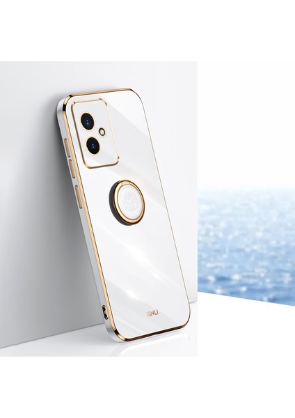 Xınlı For Honor 100 5g Tpu Galvanik Kaplama Halka Braket Telefon Kılıfı-Beyaz (Yurt Dışından) indirimleri