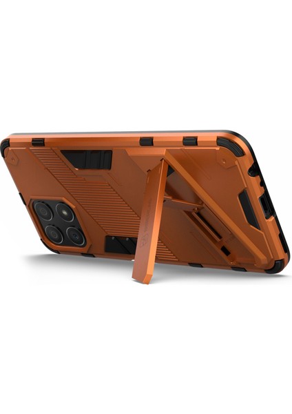 Honor X30I Düşmeye Karşı Destekli Ayak Fonksiyonlu Kombo Pc+Tpu Kılıf Çift Katmanlı Koruyucu Cep Telefonu Kabuğu-Turuncu (Yurt Dışından) indirimleri