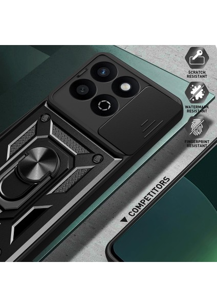 Honor X7C 4G/200 Akıllı 5g Kılıfı Kayar Kamera Kapağı Pc+Tpu Destekli Telefon Kılıfı-Altın (Yurt Dışından) fırsatları