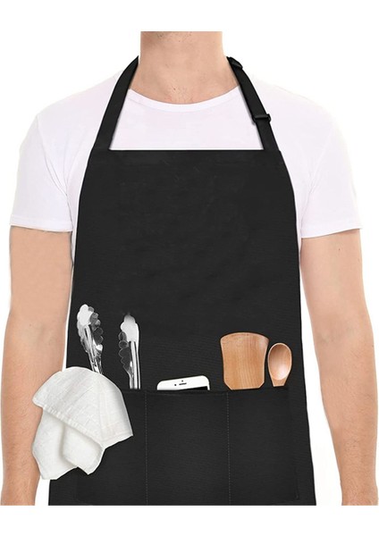 2 Cepli 6'lı Yetişkin Önlüğü, Yemek Pişirme, Fırınlama, Boyama, El Sanatları, Izgara Aktiviteleri Için Ayarlanabilir Sanat Önlüğü (Yurt Dışından) fırsatları