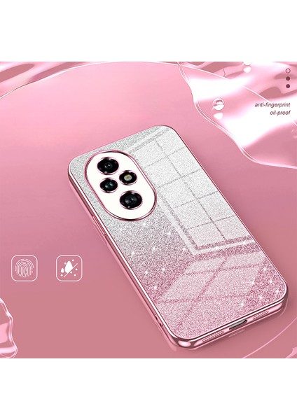 Honor 200 Pro 5g Kılıf Bling Degrade Parıltılı Yumuşak Tpu Telefon Kılıfı-Şeffaf (Yurt Dışından) fırsatları