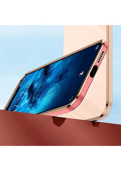 Xınlı For Honor X8 5g Kılıf Tpu Koruma Telefon Kılıfı Galvanik Altın Kenar-Kırmızı (Yurt Dışından) modelleri