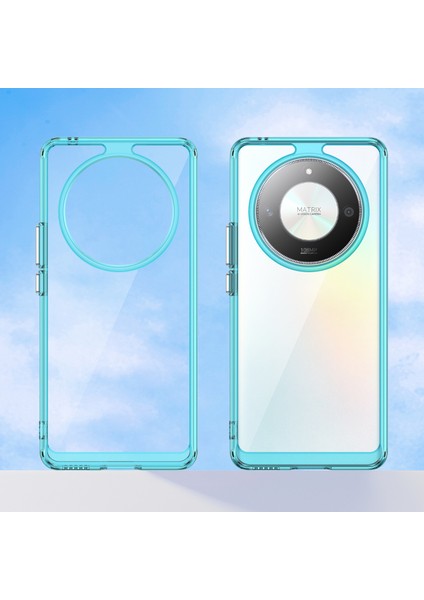 Honor Magic6 Lite 5G/X50 5G/X50 Gt 5G/X50 Pro 5G/X9B 5g Kılıf Şeffaf Telefon Arka Kapağı-Şeffaf Mavi (Yurt Dışından) fiyatları