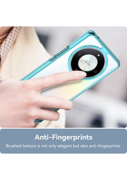 Honor Magic6 Lite 5G/X50 5G/X50 Gt 5G/X50 Pro 5G/X9B 5g Kılıf Şeffaf Telefon Arka Kapağı-Şeffaf Mavi (Yurt Dışından) indirimleri