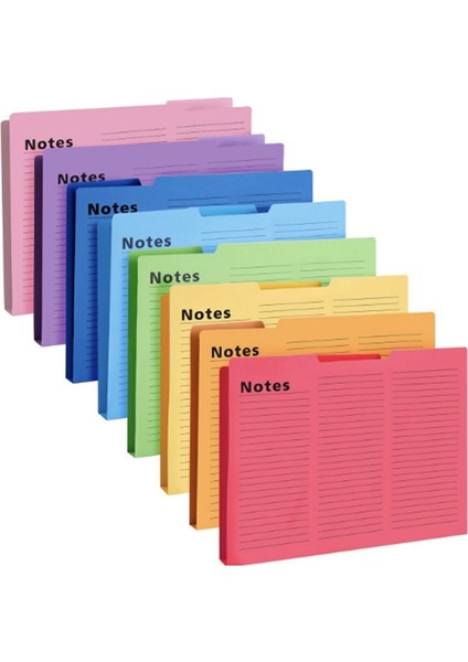 Ev Ofis Depolama, Manila Renkli Klasör, Ofis Bilgi Depolama Kitabı, Klasör, 16 Sayfa, 8 Renk (Yurt Dışından) fiyatları